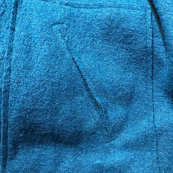 Coldwater Creek Blue Wool Blend  Cardigan Xl - Picture 15 of 15